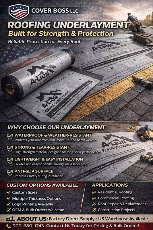 Roofing Underlayment Alion - COVER BOSS LLC